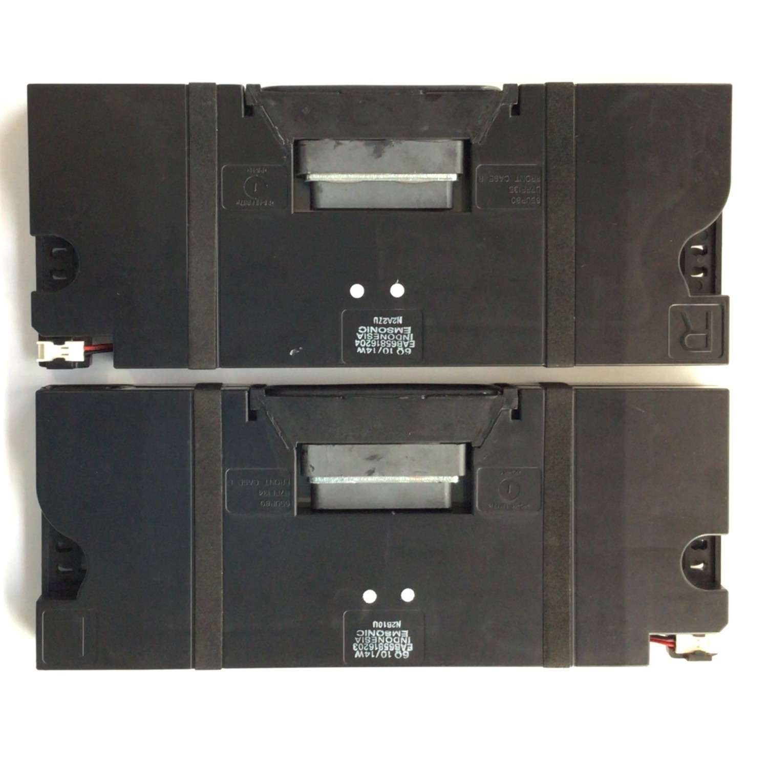 KIT DE BOCINAS ORIGINAL PARA TV LG / NUMERO DE PARTE EAB65816204 / EAB65816203 / 65UP80 / U7FF135 / PANEL NC550TQG-ABKH7 /  MODELO 55UQ9000PU / 86UP8770PUA - Imagen 3